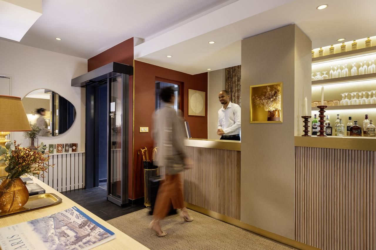 Hôtel Le Bailli - réception